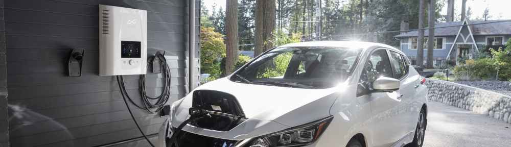 charging electric car