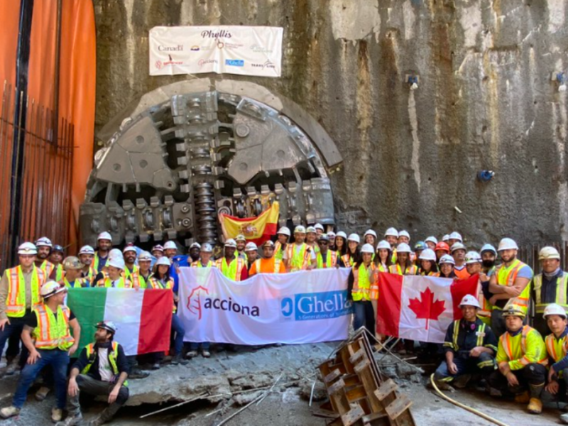 The women celebrated by tunnel boring&nbsp;machines