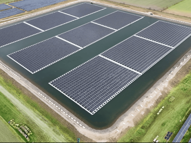 Village installs Ohio’s largest floating solar&nbsp;system